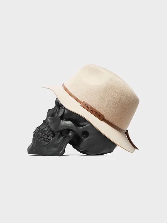 Luna Cream Floppy Fedora