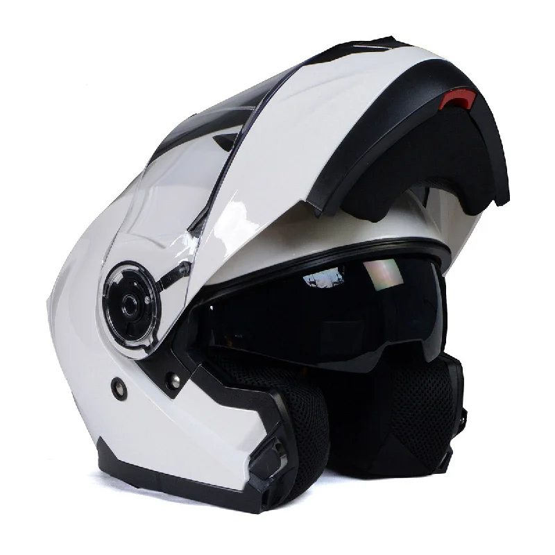 Milwaukee Helmets MPH9816DOT 'Breeze' White Advanced Motorcycle