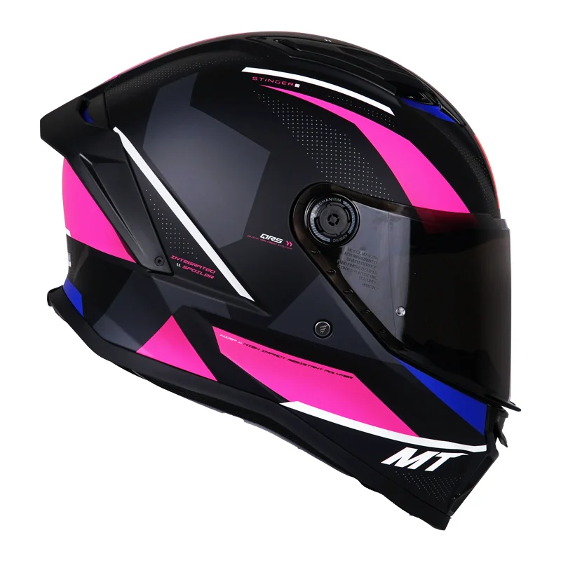 Matt Black/Pink S