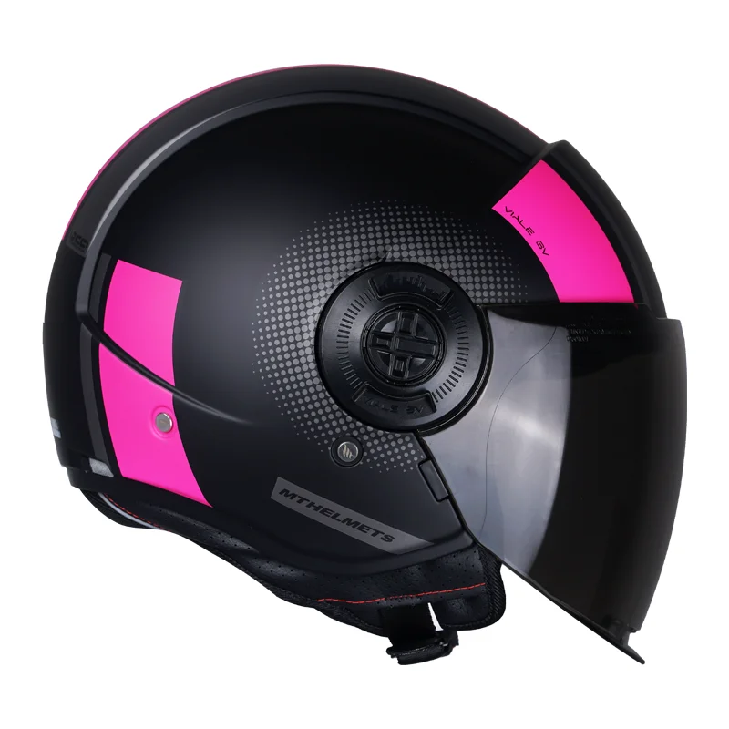 Matt Black/Pink S