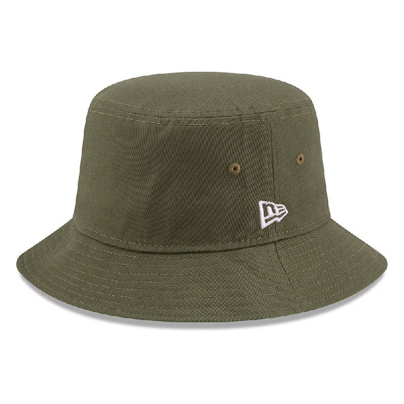 New Era NE Tapered Cotton Bucket Hat - Olive