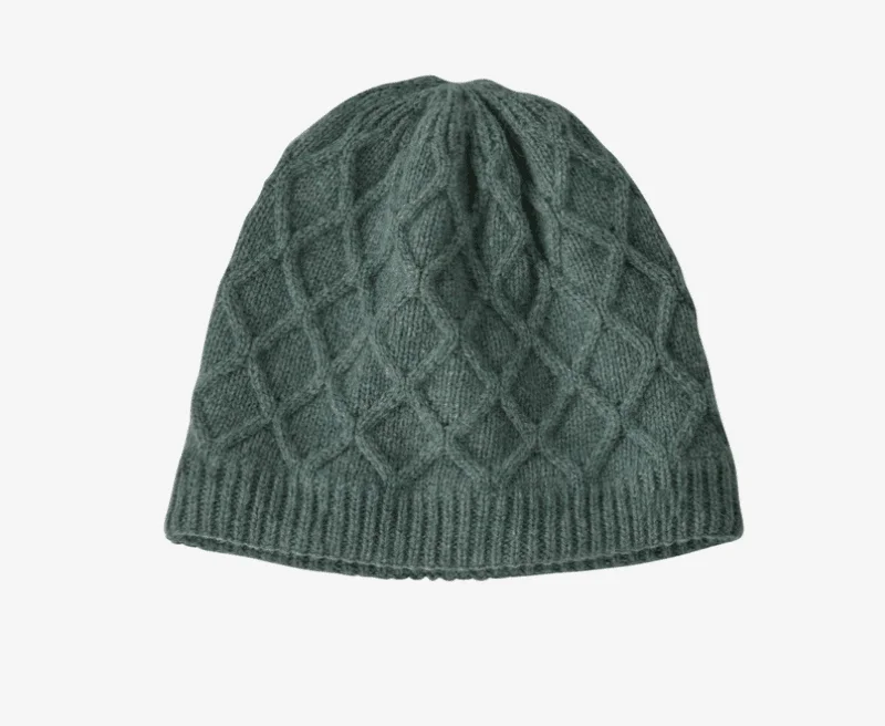 Patagonia Honeycomb Knit Beanie Hemlock Green