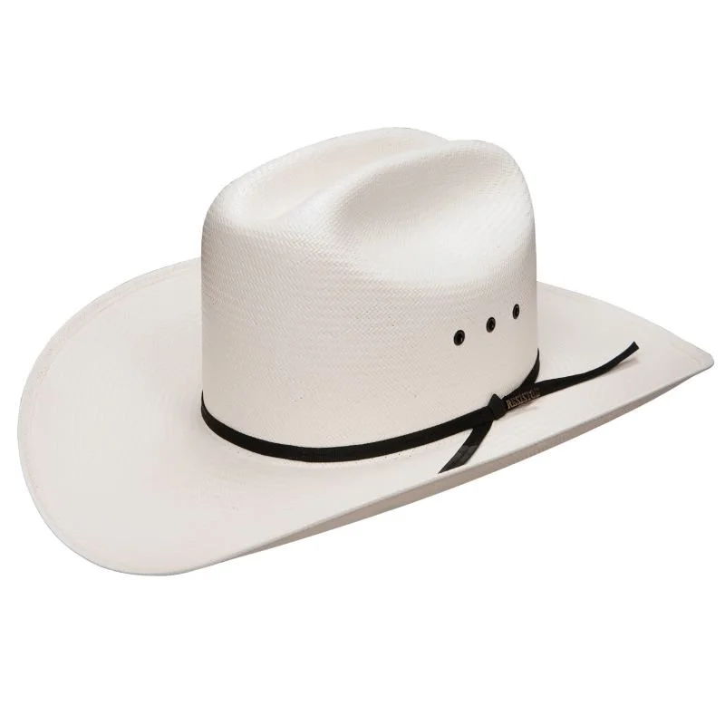 Resistol 10X Long Cattleman Straw Cowboy Hat