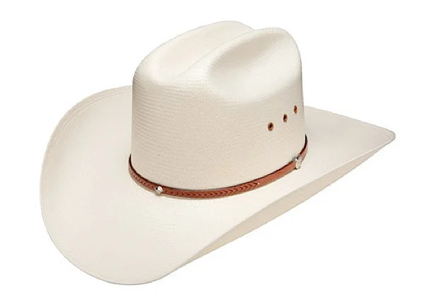 Resistol Kingwood Straw Hat/3 1/2 inch Brim