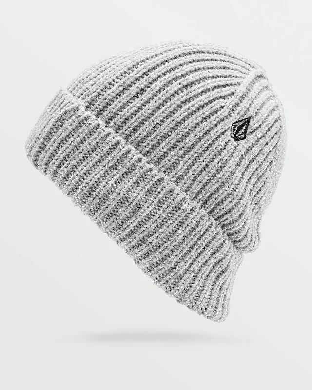 Mens Roller Beanie - Heather Grey