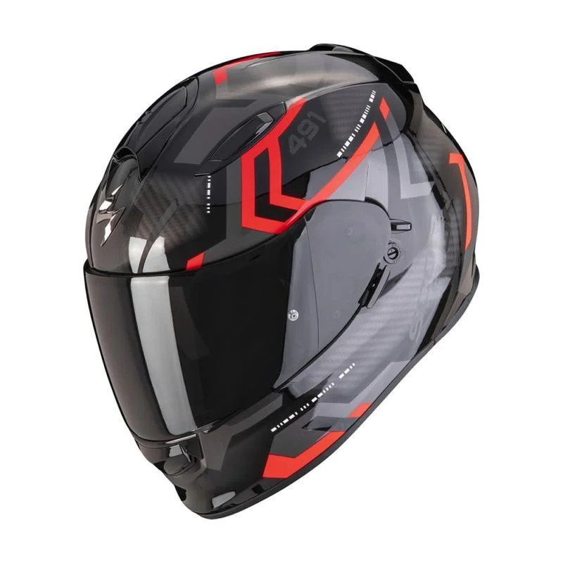 Scorpion EXO 491 Spin Full Face Helmet Black / Red