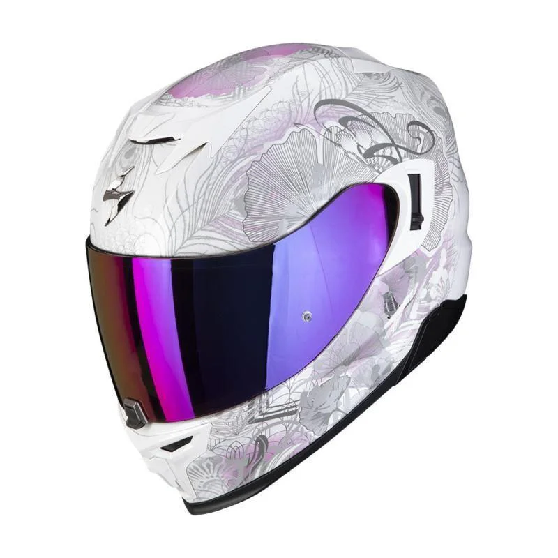 Scorpion EXO 520 Evo Air Melrose Full Face Helmet White / Pink