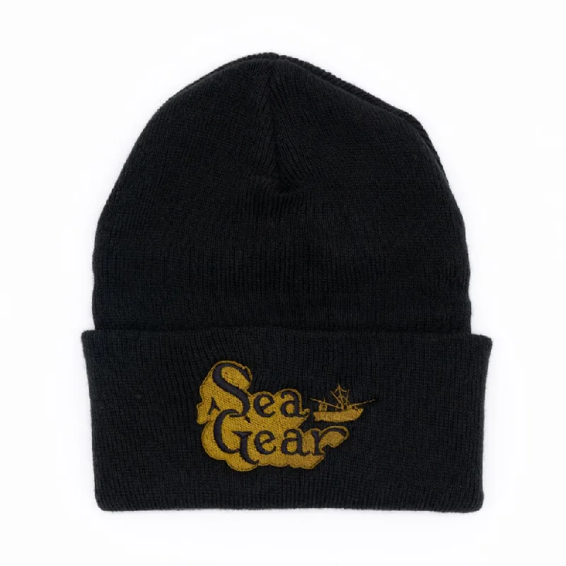 Sea Gear - Old School Embroidered Beanie