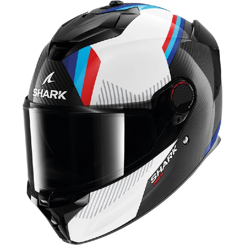 Shark Spartan GT PRO Carbon Full Face Helmet Dokhta White / Blue / Red