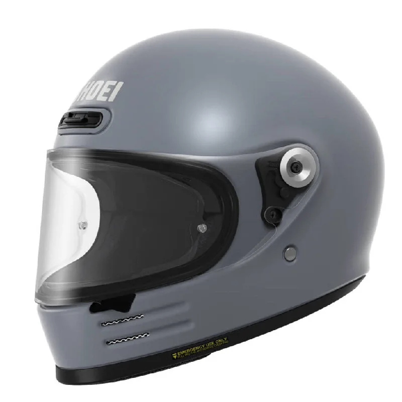 Shoei Glamster 06 Plain Full Face Helmet Basalt Grey