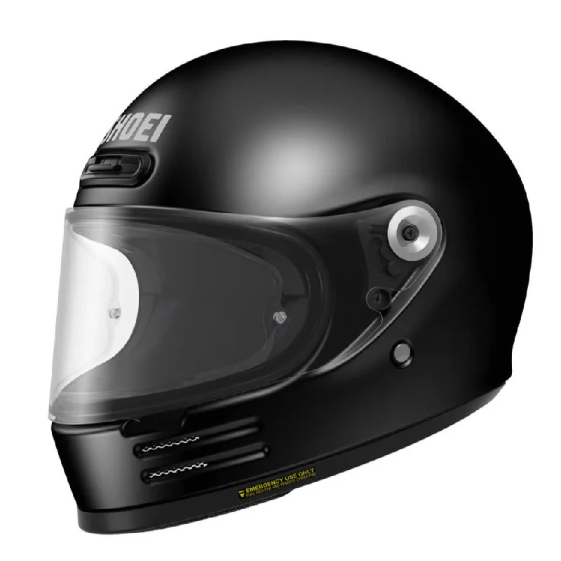 Shoei Glamster 06 Plain Full Face Helmet Black