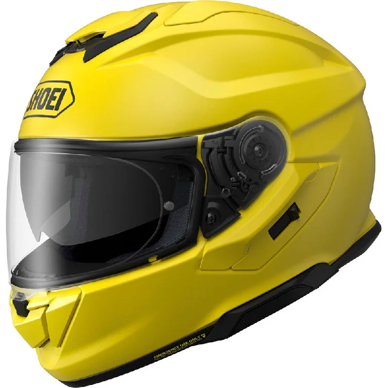 Shoei GT Air 3 Plain Full Face Helmet Brilliant Yellow