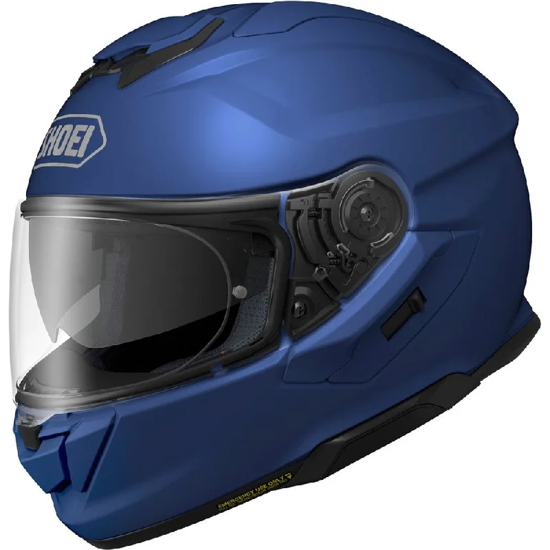 Shoei GT Air 3 Plain Full Face Helmet Matt Blue