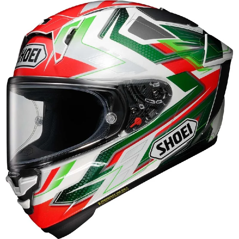 Shoei X-SPR Pro Escalate TC4 Full Face Helmet Green