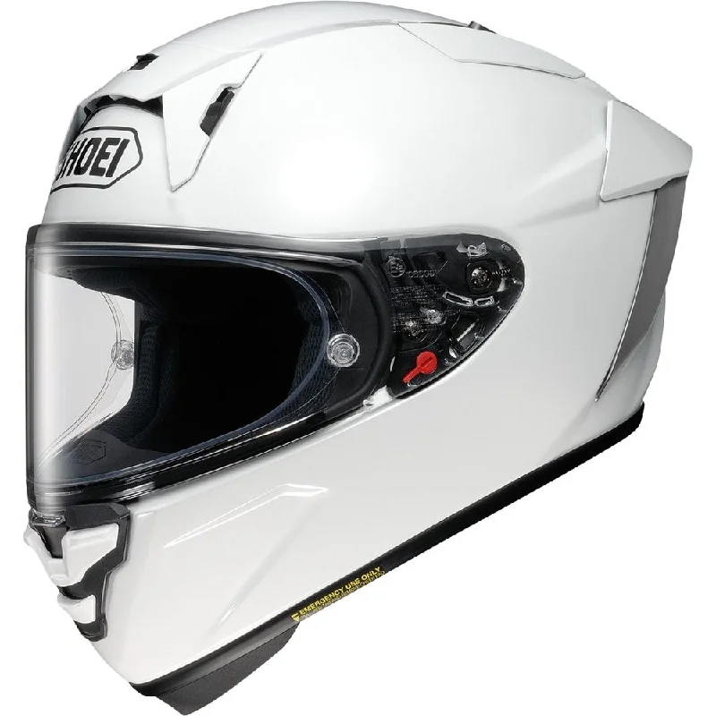 Shoei X-SPR Pro Plain Full Face Helmet White