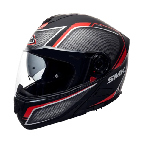 SMK Glide Kyren Matt Black Grey Red MA263