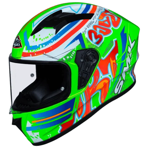 SMK Stellar Graffiti Green Red Orange Gloss GL837