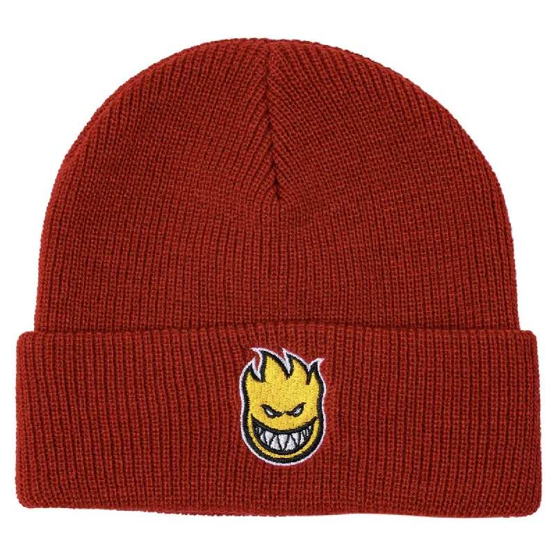 Spitfire - Bighead Fill Cuff Beanie Dark Red/Gold