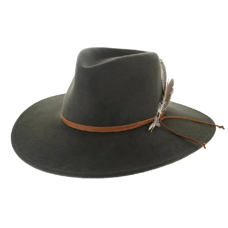 Stetson Coloma - Wide Brim Soft Wool Felt Cowboy Hat