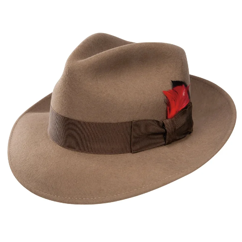 Stetson Gurnee Pinch Front Wool Felt Fedora