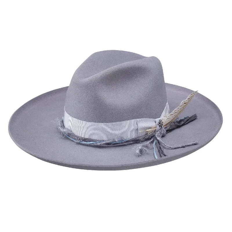 Stetson Oceanus Wool Firm Felt Wide Brim Fedora