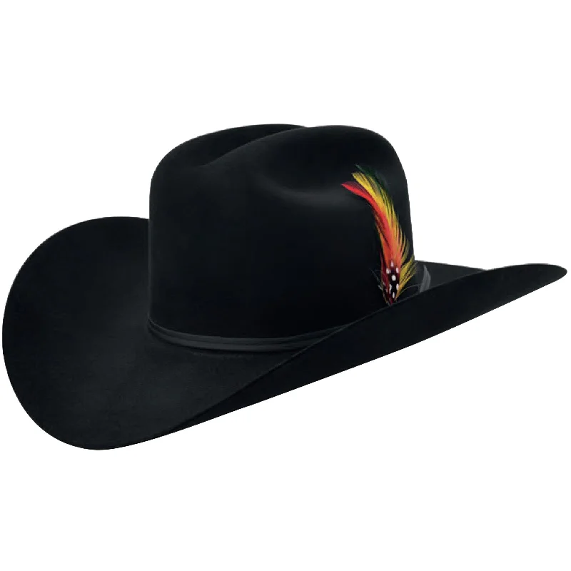 Spartan Black 6x Felt Hat