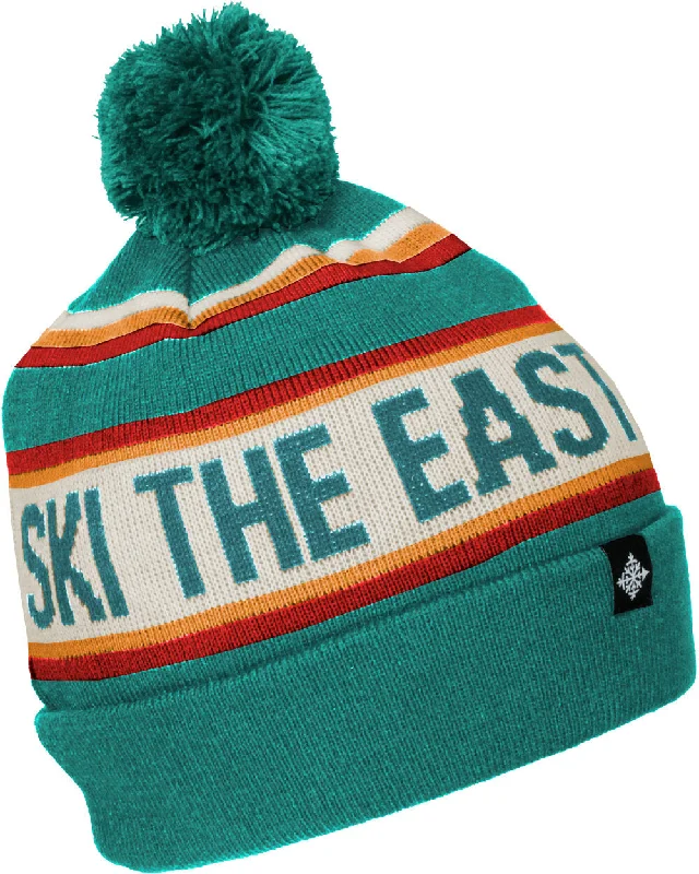 Tailgater Pom Beanie - Tropical Storm