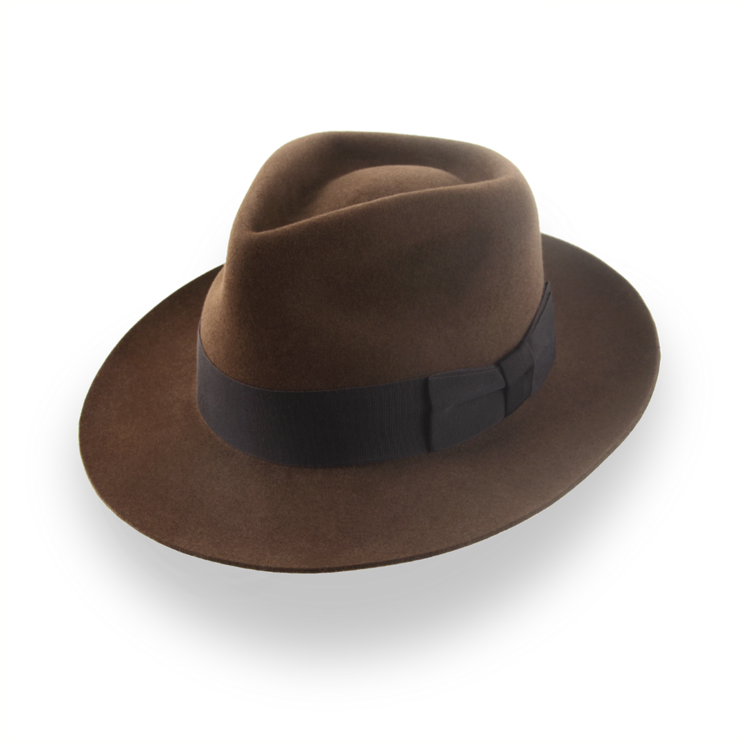 Exclusive Teardrop Crown Fedora for Men | The Capitol