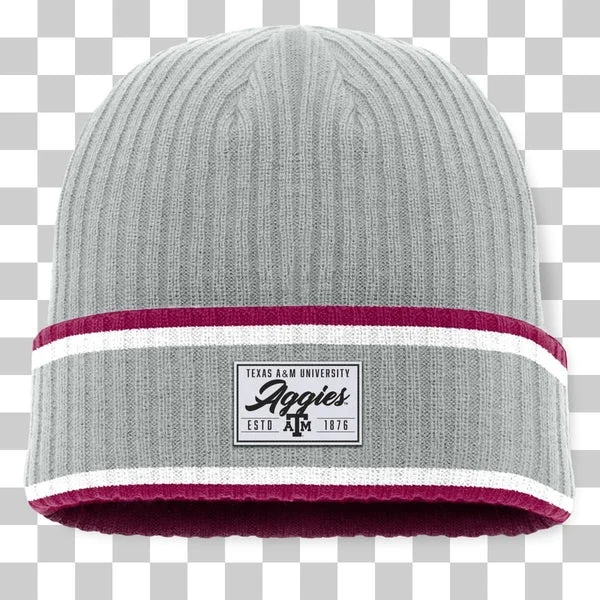 Texas A&M Grey Beanie