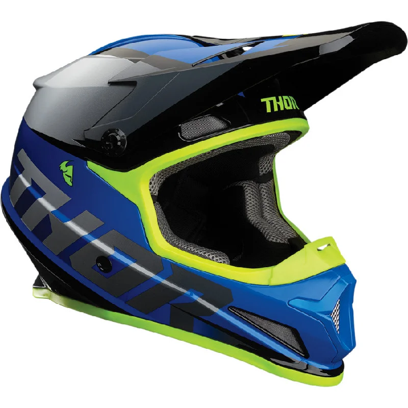 Thor Sector Fader Helmet - Blue/Black