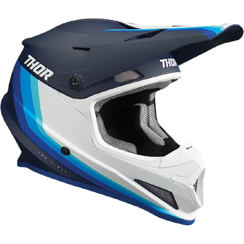 Thor Sector MIPS Runner Helmet - Navy/White