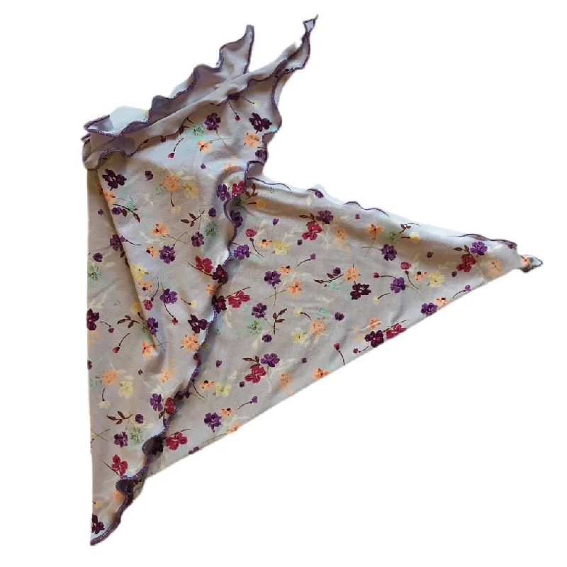 Women's Chemo Helen Lilac Floral Head Scarf