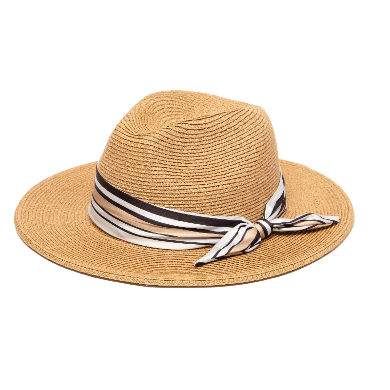 Women's Ultrabraid Fedora Removable Silky Scarf