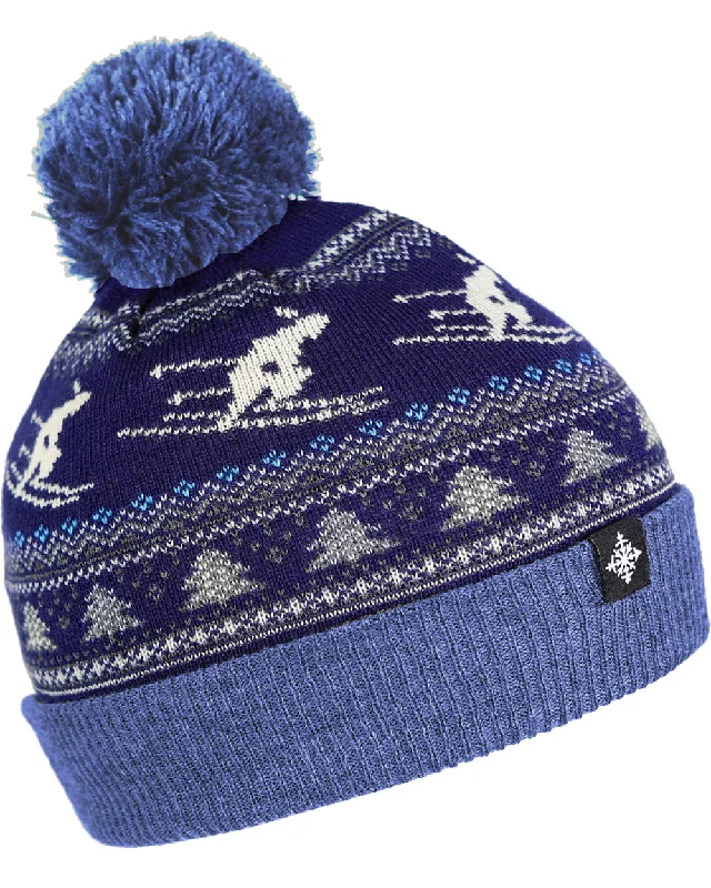 Women's Suzy Pom Beanie - Snow Shed