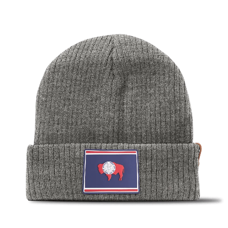 Wyoming Patriot Series Essential Beanie